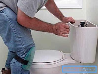 Бачок варта фіксаваць толькі з дапамогай адмысловых мацаванняў, якія павінны ісці ў камплекце з прыборам Бачок варта фіксаваць толькі з дапамогай адмысловых мацаванняў, якія павінны ісці ў камплекце з прыборам