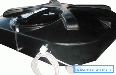 Бак з пластыка з Тэном ёмістасцю 150л