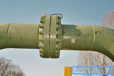 Безрезьбовое злучэнне стальных труб з дапамогай фланцев Безрезьбовое злучэнне стальных труб з дапамогай фланцев
