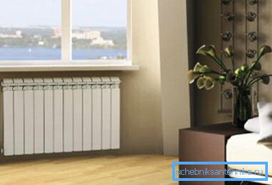 Біметалічны радыятар - спалучэнне эфектыўнасці і прыгажосці