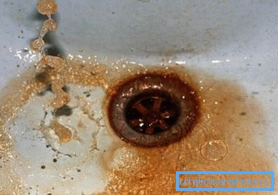 Каб зразумець прычыну забруджвання, варта агледзець таксама ракавіну і сліў, куды сыходзіць вада якая цячэ з крана Каб зразумець прычыну забруджвання, варта агледзець таксама ракавіну і сліў, куды сыходзіць вада якая цячэ з крана