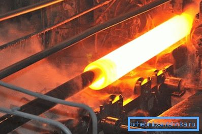 Для стварэння таўстасценных вырабаў дадзенага дыяметра выкарыстоўваецца метад гарачага катання металу, а значыць, гатовая прадукцыя наогул не будзе мець швоў
