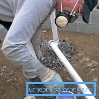 Для стыкоўкі труб можа прымяняцца клей