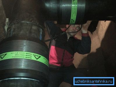 Электромуфтовое злучэнне вялікага дыяметра Электромуфтовое злучэнне вялікага дыяметра