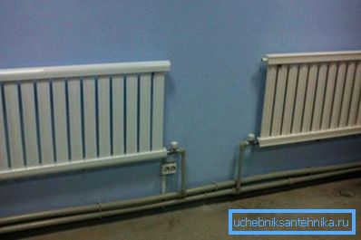 Калі знізіць тэмпературу вады ў сістэме, то давядзецца павялічыць лік радыятараў