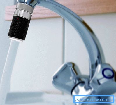 Фільтруе насадка на змяшальнік Фільтруе насадка на змяшальнік