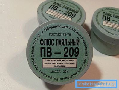 флюс паяльной