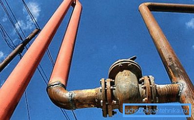 Газаправод з сталёвых прямошовных труб Газаправод з сталёвых прямошовных труб