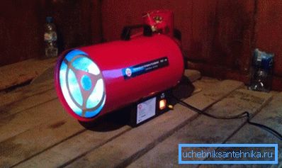 «Газавая гармата» для прагрэву гаража. «Газавая гармата» для прагрэву гаража.