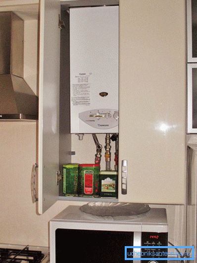 Газавы кацёл з трубамі