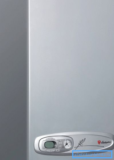 Газавы кацёл (на фота) можа працаваць абсалютна без удзелу чалавека Газавы кацёл (на фота) можа працаваць абсалютна без удзелу чалавека