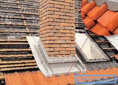 Гідраізаляцыя трубы на даху да мантажу даху Гідраізаляцыя трубы на даху да мантажу даху