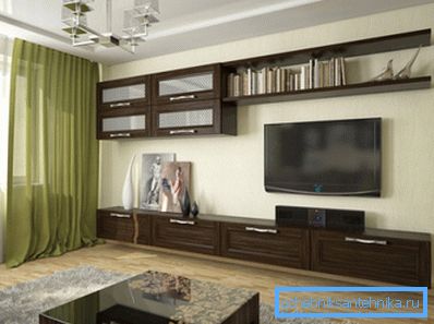 Гасцёўня пакой плошчай 24 м2 Гасцёўня пакой плошчай 24 м2