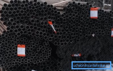 Гатовыя да выкарыстання сталёвыя трубы розных памераў