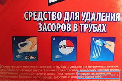 Хімія для ачысткі каналізацыі Хімія для ачысткі каналізацыі