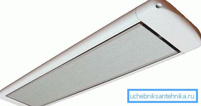 Інфрачырвоны выпраменьвальнік для абагрэву раслін