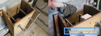 Выраб падставы для замацавання ўнітаза Выраб падставы для замацавання ўнітаза