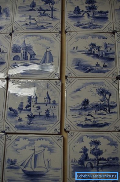 Кафлі ў галандскім стылі Кафлі ў галандскім стылі