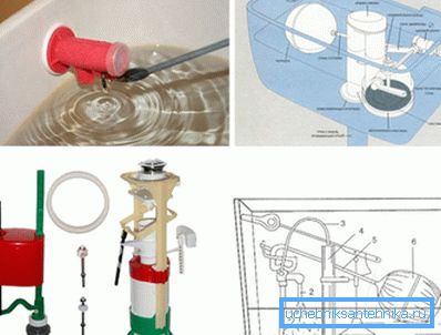 Які бывае запорный клапан зліўнога бачка ўнітаза Які бывае запорный клапан зліўнога бачка ўнітаза