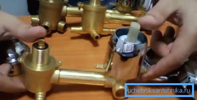 Картрыдж пераключэння рэжымаў з левага боку