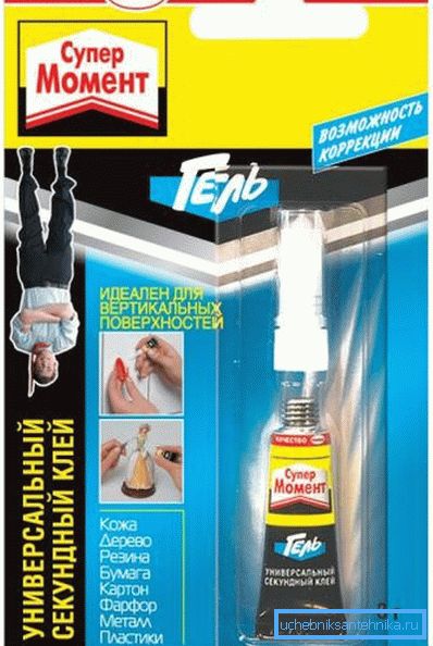 Клей для ўнітаза «Супермомент» (by Henkel) Клей для ўнітаза «Супермомент» (by Henkel)