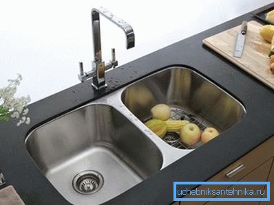 Канструкцыя з двума чарамі