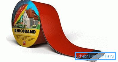 Стужка-герметык Nicoband самаклейная, на бітумнай аснове Стужка-герметык Nicoband самаклейная, на бітумнай аснове