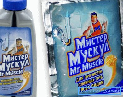 «Містэр Мускул» у выглядзе парашка і вадкасці «Містэр Мускул» у выглядзе парашка і вадкасці