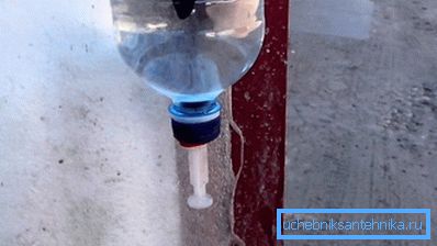 Мадэль з клапанам з шпрыца Мадэль з клапанам з шпрыца