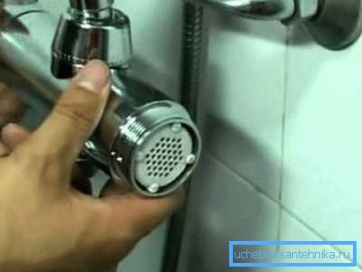 Мантаж душавога фільтра сваімі рукамі Мантаж душавога фільтра сваімі рукамі