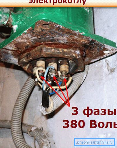 Магутны кацёл нельга падключаць да звычайнай праводцы Магутны кацёл нельга падключаць да звычайнай праводцы