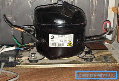 Можна выкарыстоўваць стары кампрэсар ад халадзільніка