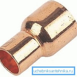Муфта пад капілярную пайку Муфта пад капілярную пайку