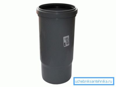 Муфта з падоўжаным раструбам