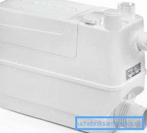 На фота - апарат для «гарачых» сцёкаў Grundfos Sololift2 C-3 На фота - апарат для «гарачых» сцёкаў Grundfos Sololift2 C-3