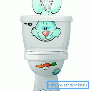 На фота - дзіцячы варыянт ўнітаза На фота - дзіцячы варыянт ўнітаза