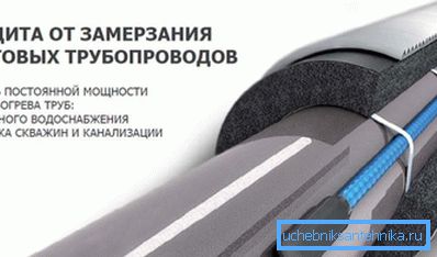 На фота Двужыльная праводка ўздоўж каналізацыйнай трубы На фота Двужыльная праводка ўздоўж каналізацыйнай трубы