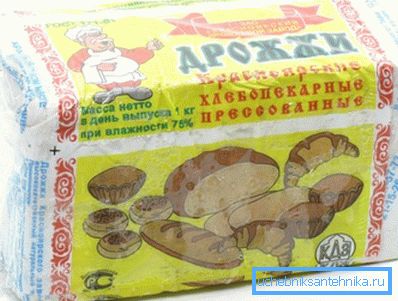 На фота - хлебапякарныя «мокрыя» дрожджы На фота - хлебапякарныя «мокрыя» дрожджы