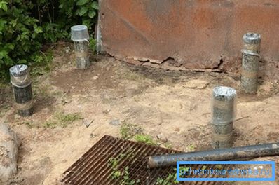 На фота - прыклад простага падмурка На фота - прыклад простага падмурка