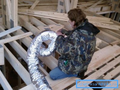 На падставе атрыманых дадзеных пракладваюць сістэму паветраводаў і падключаюць вентылятары. На падставе атрыманых дадзеных пракладваюць сістэму паветраводаў і падключаюць вентылятары.