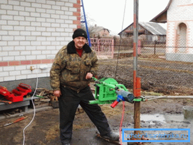 Пачатковы этап бурэння свідравіны. Пачатковы этап бурэння свідравіны.