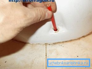 Нанясенне адзнак з дапамогай алоўка Нанясенне адзнак з дапамогай алоўка
