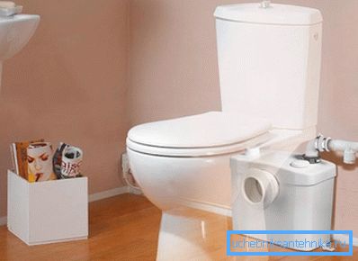 Помпа здрабняльнік для ўнітаза дае магчымасць запланаваць санвузел у любым месцы