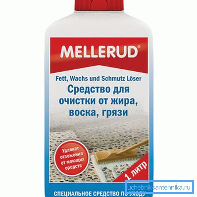 Нядрэннае сродак для ачысткі каменных паверхняў Нядрэннае сродак для ачысткі каменных паверхняў
