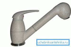 Звычайны керамічны кран для кухні Звычайны керамічны кран для кухні