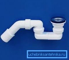 Звычайны зліўны сіфон для душавой кабіны Звычайны зліўны сіфон для душавой кабіны