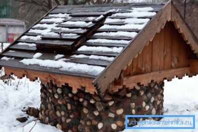 Вельмі эфектная аздабленне каменем цокаля бетоннага кольца. Вельмі эфектная аздабленне каменем цокаля бетоннага кольца.