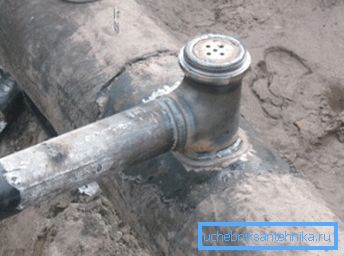 Ажыццяўленне урэзкі ў агульную металічную магістраль водазабеспячэння Ажыццяўленне урэзкі ў агульную металічную магістраль водазабеспячэння