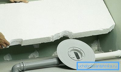 Пенапласт можна выкарыстоўваць у якасці ўцяпляльніка