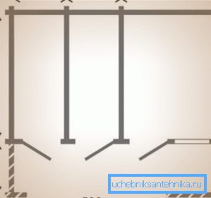 Планіроўка хозблока з паасобнымі ўваходамі. Планіроўка хозблока з паасобнымі ўваходамі.